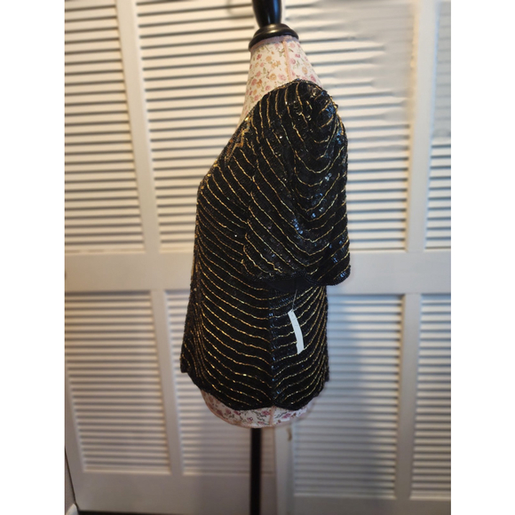 Vintage Stenay beaded top NWT - Picture 3 of 9